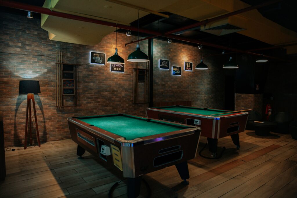 Pool hall and pub Ormskirk - English Pool area